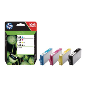 N9J73AE HP N9J73AE 364 BK C M Y Multipack 4 Ink Cartridges N9J73AE HP N9J73AE 364 BK C M Y Multipack 4 Ink Cartridges