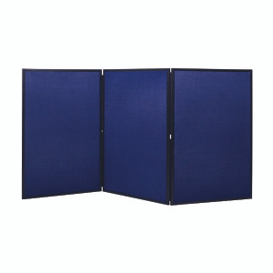 KF11133 Q-Connect Display Board 3 Panel Blue Grey DSP330513 KF11133 Q-Connect Display Board 3 Panel Blue Grey DSP330513