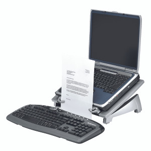 BB50460 Fellowes Office Suites Laptop Riser Plus Black Silver 8036701