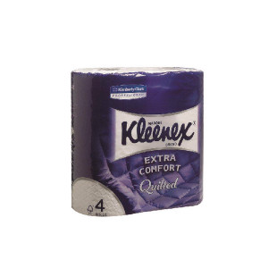 KC04879 Kleenex 4-Ply Quilted Toilet Roll Pack 24 8484 KC04879 Kleenex 4-Ply Quilted Toilet Roll Pack 24 8484