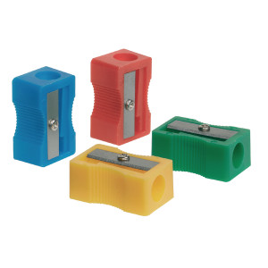 KF76992 Q-Connect Plastic Pencil Sharpener Single Hole Assorted Pack 10 KF76992 KF76992 Q-Connect Plastic Pencil Sharpener Single Hole Assorted Pack 10 KF76992