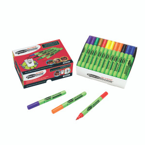 EG60473 Show-me Drywipe Marker Medium Tip Assorted Pack 50 SDP50A EG60473 Show-me Drywipe Marker Medium Tip Assorted Pack 50 SDP50A