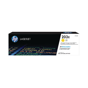 CF542X HP CF542X 203X Yellow Toner High Yield 2.5K pages CF542X HP CF542X 203X Yellow Toner High Yield 2.5K pages