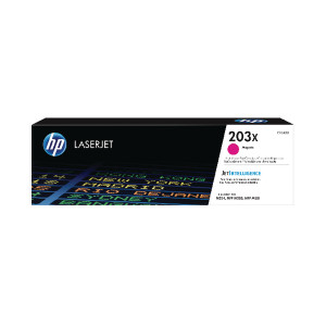 CF543X HP CF543X 203X Magenta Toner High Yield 2.5K pages CF543X HP CF543X 203X Magenta Toner High Yield 2.5K pages
