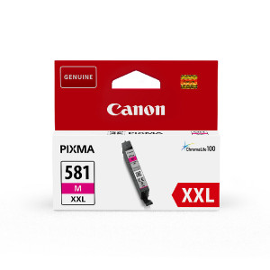 1996C001 Canon 1996C001 581 M XXL Magenta Ink Cartridge High Yield 760 pages 12ml 1996C001 Canon 1996C001 581 M XXL Magenta Ink Cartridge High Yield 760 pages 12ml