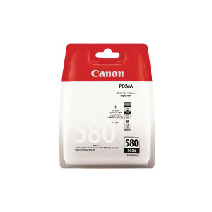 2078C001 Canon 2078C001 580 PGBK Black Ink Cartridge 200 pages 11ml 2078C001 Canon 2078C001 580 PGBK Black Ink Cartridge 200 pages 11ml