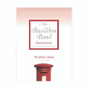 JD92359 Basildon Bond Writing Pad 137 x 178mm White Pack 10 100105351 JD92359 Basildon Bond Writing Pad 137 x 178mm White Pack 10 100105351