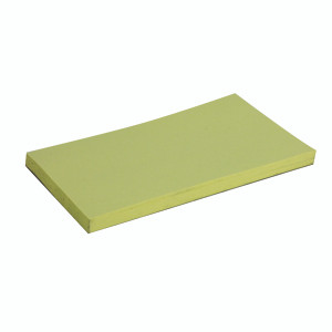 3M23460 Post-it 76 x 127mm Canary Yellow Notes Pack 12 6830Y