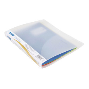 HT06080 Rapesco 15mm 2 Ring Binder A4 Plus Clear Pack 10 0923