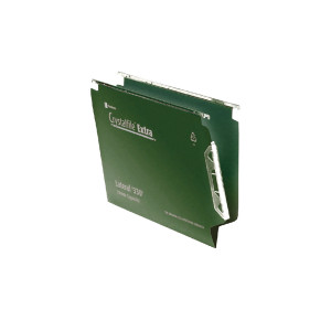 RX22468 Rexel Crystalfile Extra 15mm File 150 Sheet Green Pack 25 3000121 RX22468 Rexel Crystalfile Extra 15mm File 150 Sheet Green Pack 25 3000121