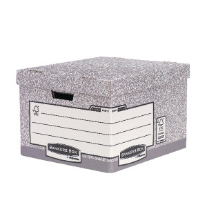 BB70945 Fellowes Heavy Duty Bankers Box Size W380xD430xH287mm Large Pack 10 001812 BB70945 Fellowes Heavy Duty Bankers Box Size W380xD430xH287mm Large Pack 10 001812