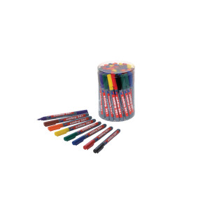 ED00195 Edding 361 Drywipe Marker Assorted Pack 50 CP 43 ED00195 Edding 361 Drywipe Marker Assorted Pack 50 CP 43