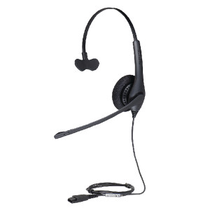 JAB01897 Jabra BIZ 1500 Mono QD Monaural Headset Peakstop technology keeps sound levels safe 1513-0154 JAB01897 Jabra BIZ 1500 Mono QD Monaural Headset Peakstop technology keeps sound levels safe 1513-0154