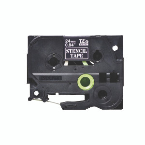 BA69238 Brother Stencil Tape Black 24mm STe-151