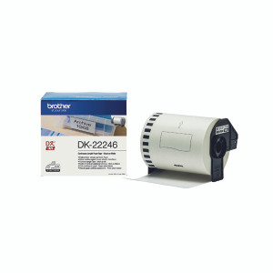 BA77696 Brother Continuous Paper Roll Black on White 103mm DK-22246 BA77696 Brother Continuous Paper Roll Black on White 103mm DK-22246