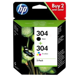 3JB05AE HP 3JB05AE 304 Printhead Multipack 100 pg 120 pg Pack qty 2 3JB05AE HP 3JB05AE 304 Printhead Multipack 100 pg 120 pg Pack qty 2
