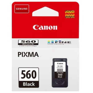 3713C001 Canon 3713C001 PG-560 Black Ink Cartridge 180 pages 8ml 3713C001 Canon 3713C001 PG-560 Black Ink Cartridge 180 pages 8ml