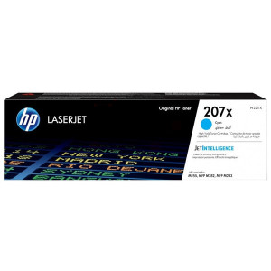 W2211X HP W2211X 207X Cyan Toner 2.45K pages W2211X HP W2211X 207X Cyan Toner 2.45K pages