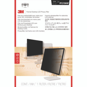 3M79773 3M Privacy Filter Widescreen Desktop LCD Monitor 27 0in PF270W9B 3M79773 3M Privacy Filter Widescreen Desktop LCD Monitor 27 0in PF270W9B