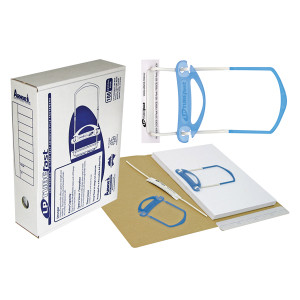 MF81077 Arnos 3-Part File Fasteners Self Adhesive Pack 100 F502CB