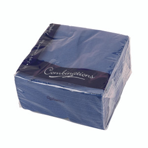 AU01128 Combinations Napkin 330mm x 330mm Navy Blue Pack 100 3324NBCOM AU01128 Combinations Napkin 330mm x 330mm Navy Blue Pack 100 3324NBCOM