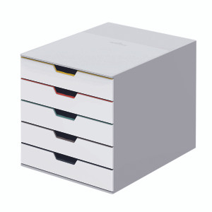 DB99326 Durable Varicolor Mix 5 Drawer Unit 762527 DB99326 Durable Varicolor Mix 5 Drawer Unit 762527