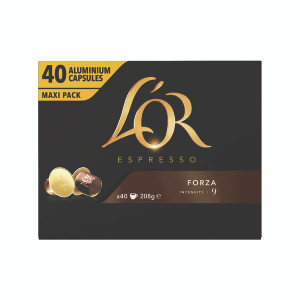 KS39019 L Or Nespresso Forza Capsule Pack 40 4028489