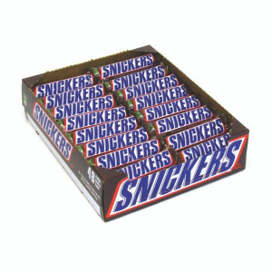 ARN47062 Mars 48g Snickers No artificial colours flavours or preservatives Pack 48 0401057 ARN47062 Mars 48g Snickers No artificial colours flavours or preservatives Pack 48 0401057