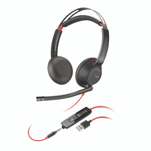 PLR15855 Plantronics Blackwire 5220 C5220 WW Headset 207576-01 PLR15855 Plantronics Blackwire 5220 C5220 WW Headset 207576-01