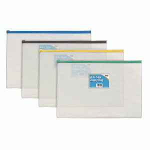 TGR00500 Sundry A4 Zip Bag Pack 12 300500 TGR00500 Sundry A4 Zip Bag Pack 12 300500