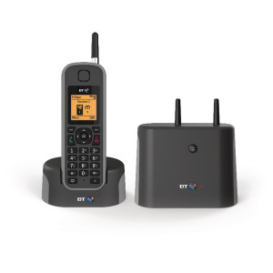 BT61694 BT Elements 1K DECT Cordless Phone Black Grey 079482
