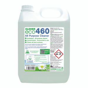 CC72115 Clover ECO 460 All Purpose Cleaner 5 Litre Pack 2 460 CC72115 Clover ECO 460 All Purpose Cleaner 5 Litre Pack 2 460
