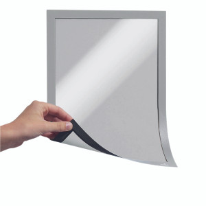 DB40570 Durable Magnetic Duraframe A4 Silver Pack 5 486923