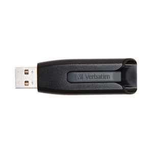 VM49173 Verbatim Store n Go V3 USB 3 0 Flash Drive 32GB Black 49173