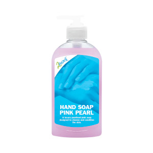 2W07294 2Work Hand Soap 300ml Pink Pearl Pack 6 402