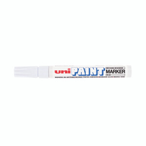 MI45492 Unipaint PX-20 Paint Marker Medium Bullet White Pack 12 545491000 MI45492 Unipaint PX-20 Paint Marker Medium Bullet White Pack 12 545491000