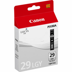 4872B001 Canon 4872B001 PGI-29 LGY Light Grey Ink Cartridge 1.32K pages 36ml 4872B001 Canon 4872B001 PGI-29 LGY Light Grey Ink Cartridge 1.32K pages 36ml