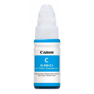 0664C001 Canon 0664C001 GI-490 C Cyan Ink Cartridge 7K pages 70ml 0664C001 Canon 0664C001 GI-490 C Cyan Ink Cartridge 7K pages 70ml