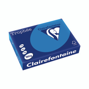 CFP1022C Trophee Card A4 160gm Intensive Blue Pack 250 1022C CFP1022C Trophee Card A4 160gm Intensive Blue Pack 250 1022C