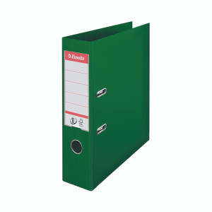 ES00605 Esselte No 1 Lever Arch File Slotted 75mm A4 Green Pack 10 811360 ES00605 Esselte No 1 Lever Arch File Slotted 75mm A4 Green Pack 10 811360