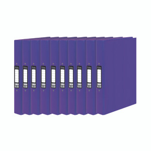 PP37770 Pukka Brights Ringbinder A4 Purple Pack 10 BR-7770 PP37770 Pukka Brights Ringbinder A4 Purple Pack 10 BR-7770