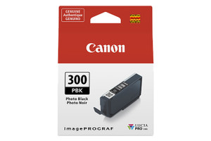 Canon 4193C001 PFI-300 PBK Bright Black Ink Cartridge, 14ml Canon 4193C001 PFI-300 PBK Bright Black Ink Cartridge, 14ml