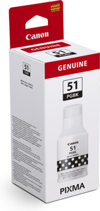 Canon 4529C001 GI-51 PGBK Ink Cartridge Bright Black, 6K pages, 170ml Canon 4529C001 GI-51 PGBK Ink Cartridge Bright Black, 6K pages, 170ml