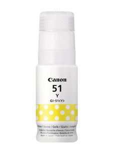Canon 4548C001 GI-51 Y Ink Cartridge Yellow, 7.7K pages, 70ml Canon 4548C001 GI-51 Y Ink Cartridge Yellow, 7.7K pages, 70ml