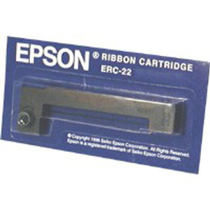 Epson C43S015358 ERC-22-B Black Nylon Ribbon, 6000K characters Epson C43S015358 ERC-22-B Black Nylon Ribbon, 6000K characters