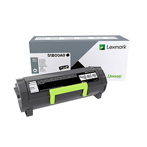 Lexmark 51B00A0 Black Toner, 2.5K pages Lexmark 51B00A0 Black Toner, 2.5K pages