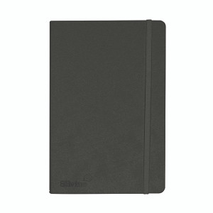 Silvine Soft Feel Executive Notebook Lined 160 Pages A5 Anthracite 197GY Silvine Soft Feel Executive Notebook Lined 160 Pages A5 Anthracite 197GY
