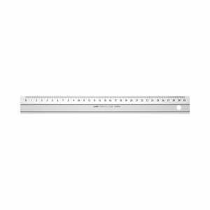 Linex Hobby Cutting Ruler 300mm Aluminium 100413070 Linex Hobby Cutting Ruler 300mm Aluminium 100413070