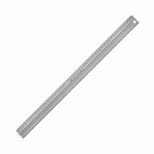 Linex 50cm Hobby Aluminium Ruler LXE1950M Linex 50cm Hobby Aluminium Ruler LXE1950M