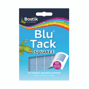 Bostik Blu Tack Squares (Pack of 12) 30616595 Bostik Blu Tack Squares (Pack of 12) 30616595